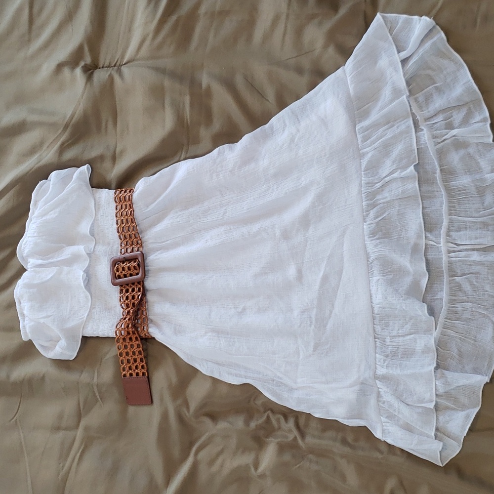 IZ Byer white summer dress